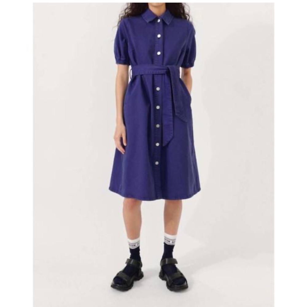 NEW BAUM UND PFERDGARTEN cotton ananda Button-Up shirt Dress sz 36